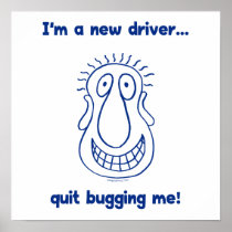 Young Driver Bug Off Poster