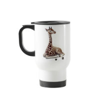 Young Giraffe Travel Mug