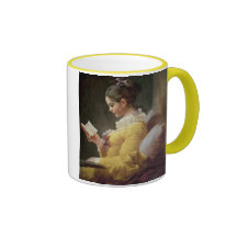 Young Girl Reading, c.1776 Coffee Mugs