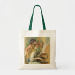 Young Girls at the Piano by Pierre Auguste Renoir Tote Bag