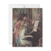 Young Girls at the Piano by Pierre-Auguste Renoir