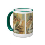 Young Girls at the Piano by Pierre Auguste Renoir Mugs