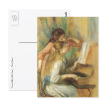 Young Girls at the Piano by Pierre Auguste Renoir