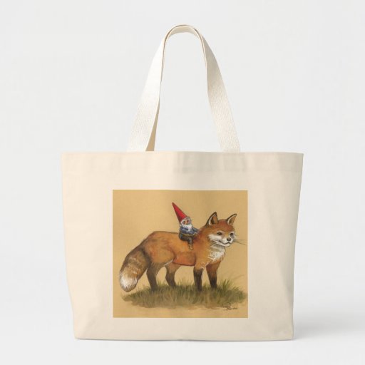 Young Gnome and Fox Bag