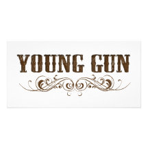 young gun picture card