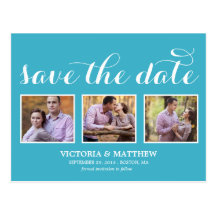 YOUNG & IN LOVE | SAVE THE DATE ANNOUNCEMENT POSTCARDS