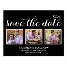 YOUNG & IN LOVE | SAVE THE DATE ANNOUNCEMENT POST CARD