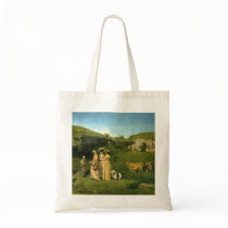 Young Ladies of the Village Canvas Bags