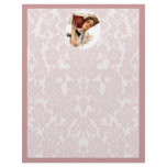Young Lady Reading Letterhead