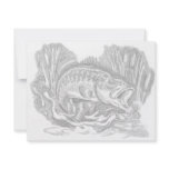 Young Largemouth Bass Custom Invite