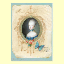 Young Marie Antoinette Business Cards business cards