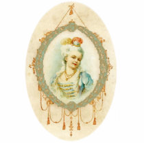 Young Marie Antoinette photo sculptures