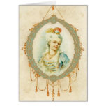 Young Marie Antoinette Portrait Greeting Cards