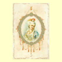 Young Marie Antoinette Portrait stationery