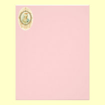 Young Marie Antoinette Portrait Stationery letterhead