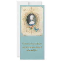 Young Marie Antoinette Save the Date Card