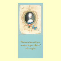 Young Marie Antoinette Save the Date Card rack cards