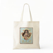 Young Marie Antoinette with Pink Roses Bag