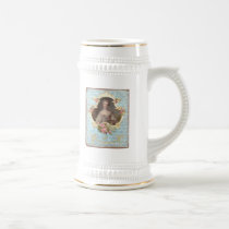 Young Marie Antoinette with Pink Roses mugs