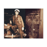 Young Mechanic Vintage Photo Post Card