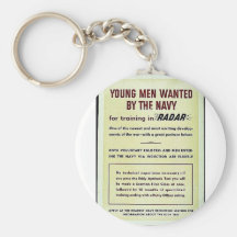 Young Men Wanted By The Way Keychain