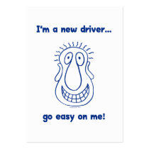 Young New Teen Driver Business Card