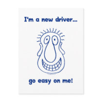 Young New Teen Driver Post Cards