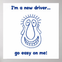 Young New Teen Driver Print