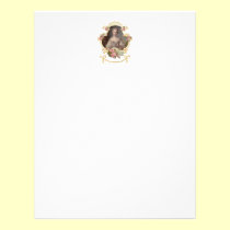 Young Princess Louise Marie of France Letterhead letterhead
