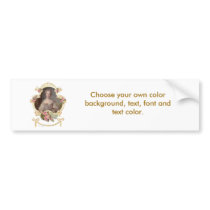 Young Princess Louise Marie of France Sticker Bumper Stickers