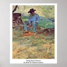 Young Routy Celeyran By Henri De Toulouse-Lautrec Posters