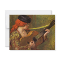 Young Spanish Woman by Pierre Auguste Renoir