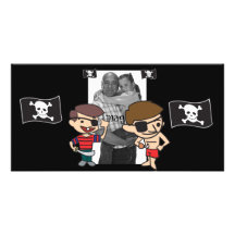 Young Swashbucklers Custom Photo Card