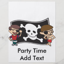 Young Swashbucklers Personalized Flyer