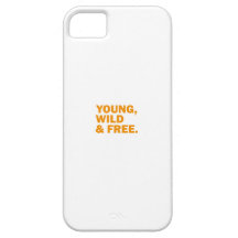 young, wild and free iPhone 5 etuis