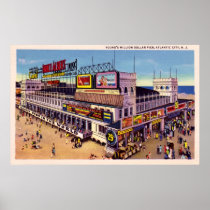 Young's Million Dollar Pier, Atlantic City, NJ Posters