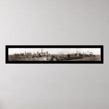 Youngstown OH Steel Photo 1910 Posters