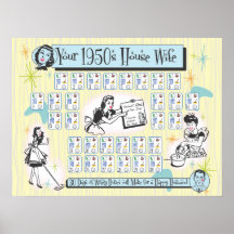 Your 1950s House Wife Print