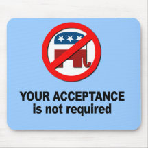 Your acceptance is not required mousepads