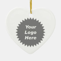 Your business logo here promo ornaments
