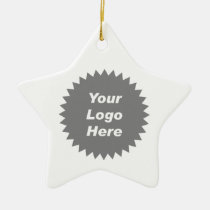 Your business logo here promo ornaments