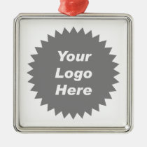 Your business logo here promo ornaments