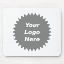 Your business logo here promo mousepads