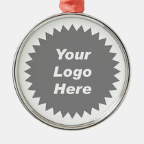 Your business logo here promo ornaments