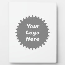Your business logo here promo plaques