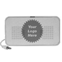 Your business logo here promo speakers