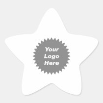 Your business logo here promo stickers