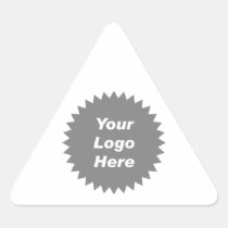 Your business logo here promo stickers