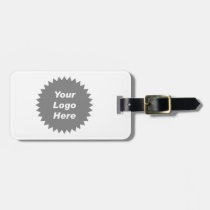 Your business logo here promo luggage tags