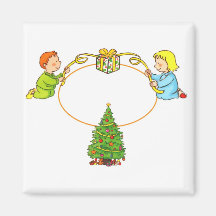 Your Christmas photo Magnet
